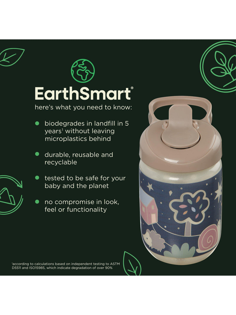 Vital Baby sippy straw cup Woodland Glow 350ml (British brand)