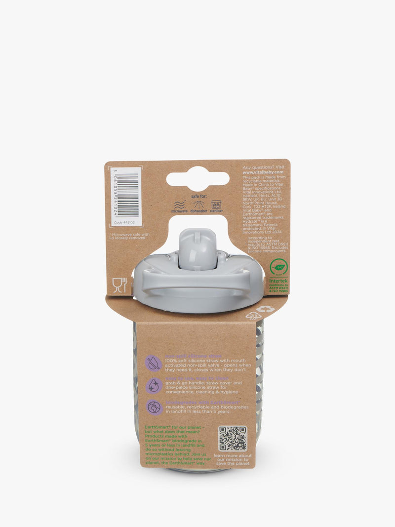 Vital Baby sippy straw cup Natural Sky 350ml (British brand)
