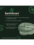 Vital Baby suction bowl in Natural Moss with chunky spoon and lid (British brand)