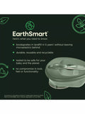 Vital Baby suction bowl in Natural Moss with chunky spoon and lid (British brand)