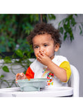 Vital Baby power suction bowl in natural berry for toddler feeding (British brand)