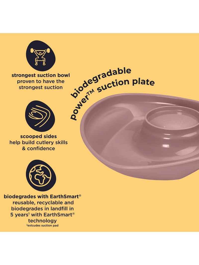 Vital Baby toddler suction plate Natural Berry (British brand)