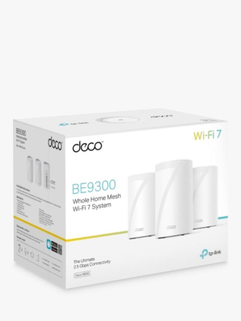 TP-Link Deco BE65 mesh Wi-Fi system 3-pack - British product