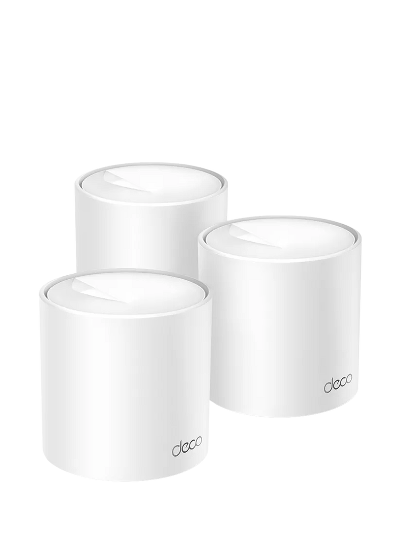 TP-Link Deco X1500 mesh Wi-Fi system 3-pack white (British brand)