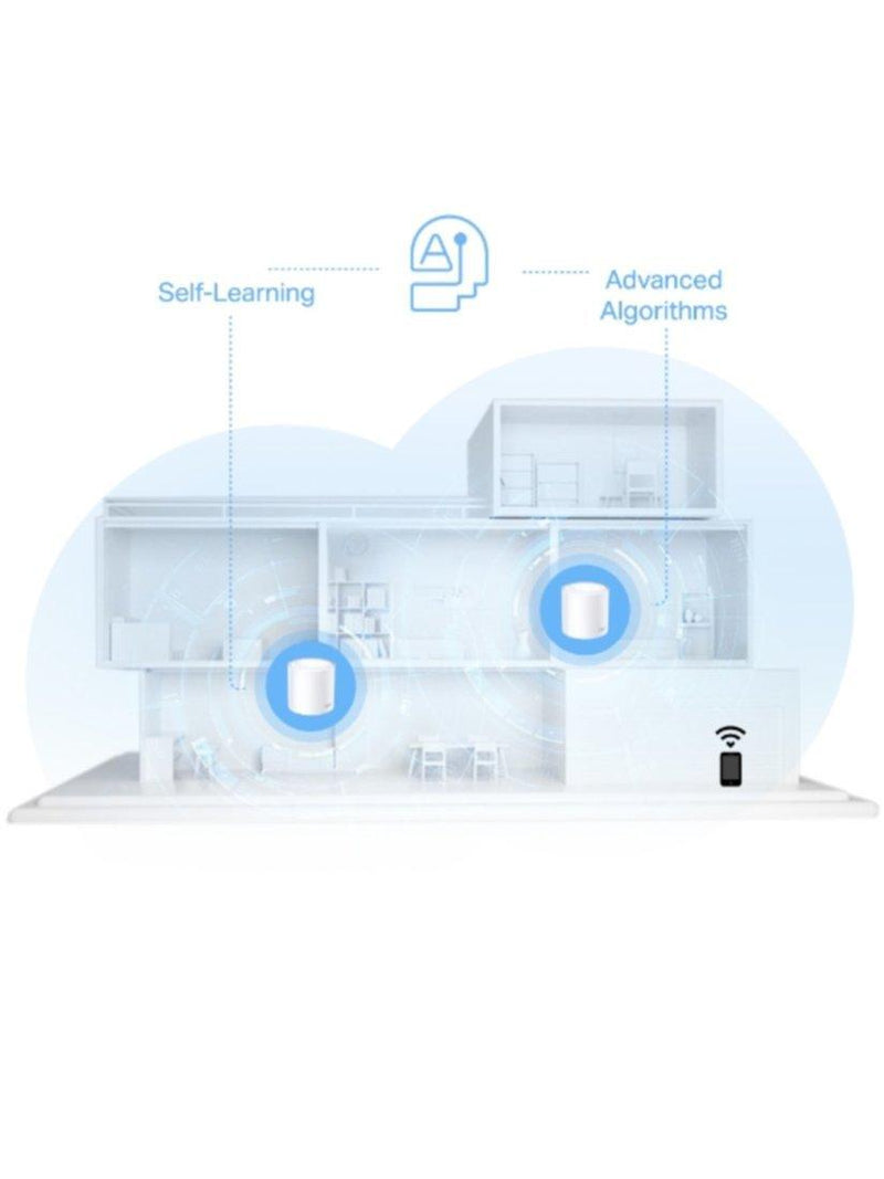 TP-Link Deco X1500 mesh Wi-Fi system 3-pack white (British brand)