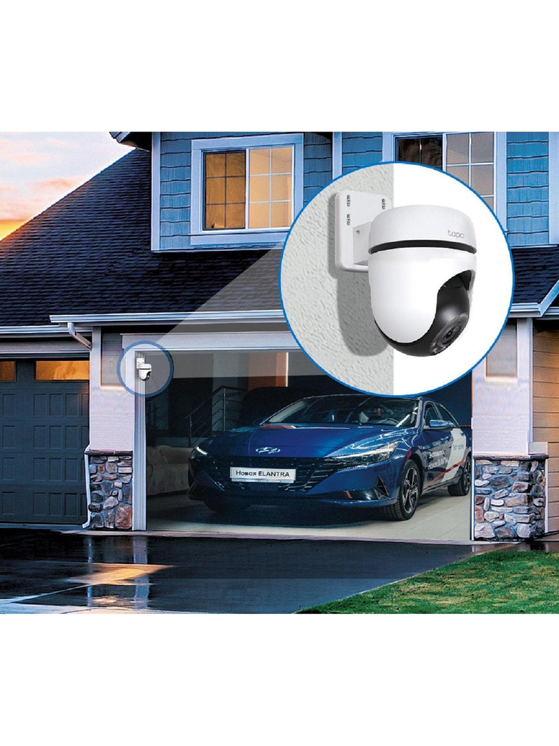 TP-Link Tapo C510W outdoor pan tilt camera white, imported from the UK