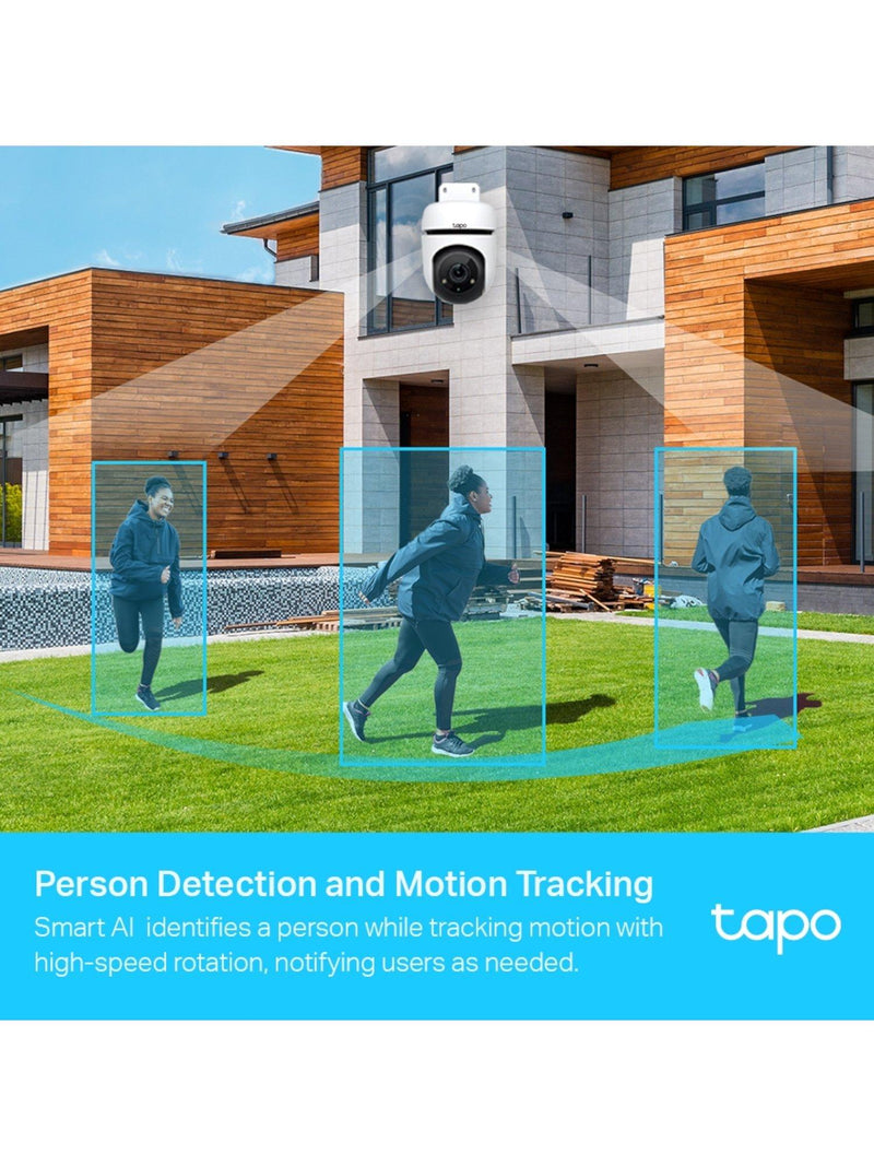TP-Link Tapo C500 outdoor pan tilt security camera (British brand)