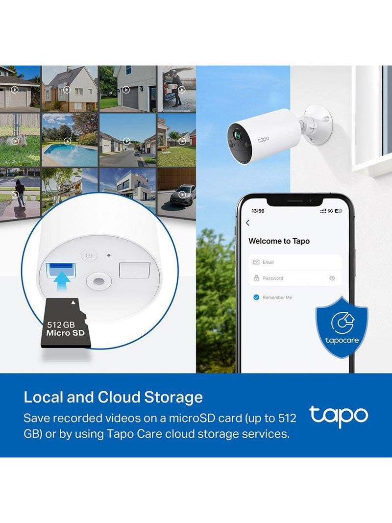 TP-Link Tapo C410 2K battery smart security camera, imported from the UK