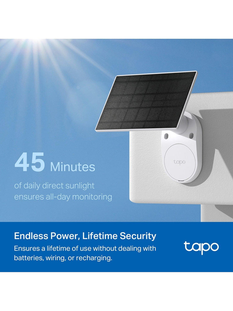 TP-Link Tapo C410 solar-powered smart security camera kit (British brand)