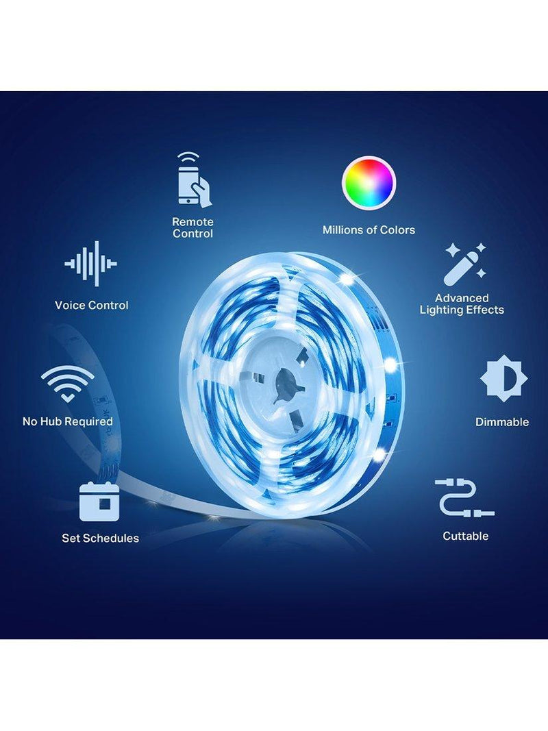 TP-Link Tapo L900-5 multicolour smart LED light strip 5m (British brand)