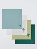 John Lewis X Deliciously Ella embroidered cotton napkins set of 4 (British brand)