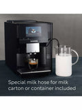 Siemens EQ700 fully automatic bean to cup coffee machine, black (British brand)
