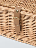 John Lewis underbed willow storage basket Natural 75x18x45cm (British brand)