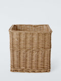 John Lewis light natural large woven willow basket, UK version