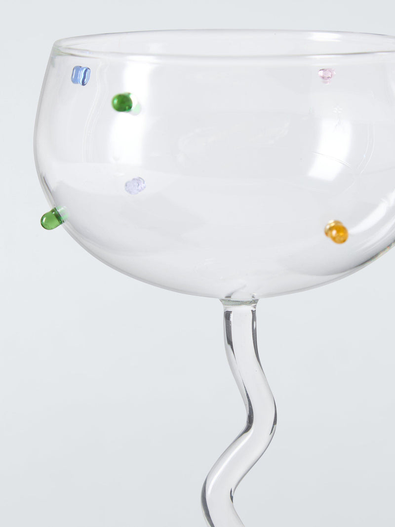 John Lewis wiggle stem cocktail glass 355ml, UK version