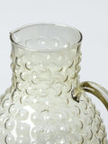 John Lewis Bubble Glass Jug 2L Green - British product