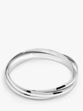Jon Richard interlocking silver bangles, UK version