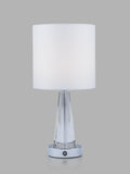 Laura Ashley rechargeable table lamp clear, imported from the UK