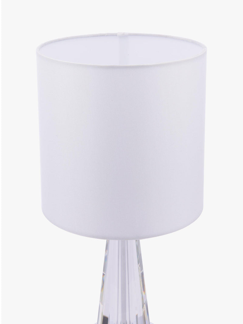 Laura Ashley rechargeable table lamp clear, imported from the UK