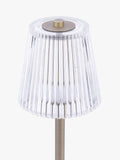 Laura Ashley rechargeable table lamp antique brass 35cm (British brand)