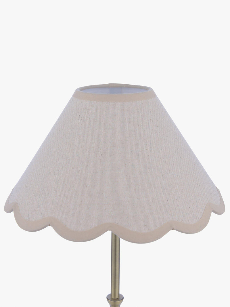 Laura Ashley Cordwell Muschel-Tischlampe (Britische Marke)