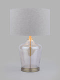 Laura Ashley Ockley Touch table lamp antique brass 54.5cm, UK version