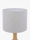 Laura Ashley Padley glazed ceramic table lamp ochre, UK version