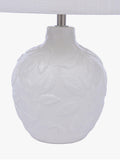 Laura Ashley Redhall ceramic table lamp white, imported from the UK