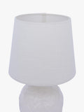 Laura Ashley Redhall ceramic table lamp white, imported from the UK