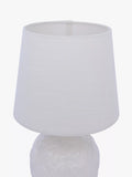 Laura Ashley Redhall ceramic table lamp white, imported from the UK