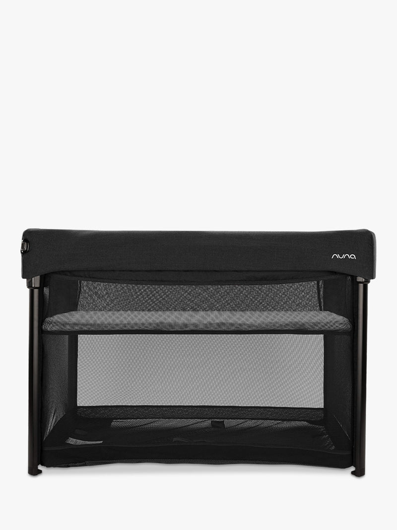 Nuna travel cot in Caviar, imported from the UK