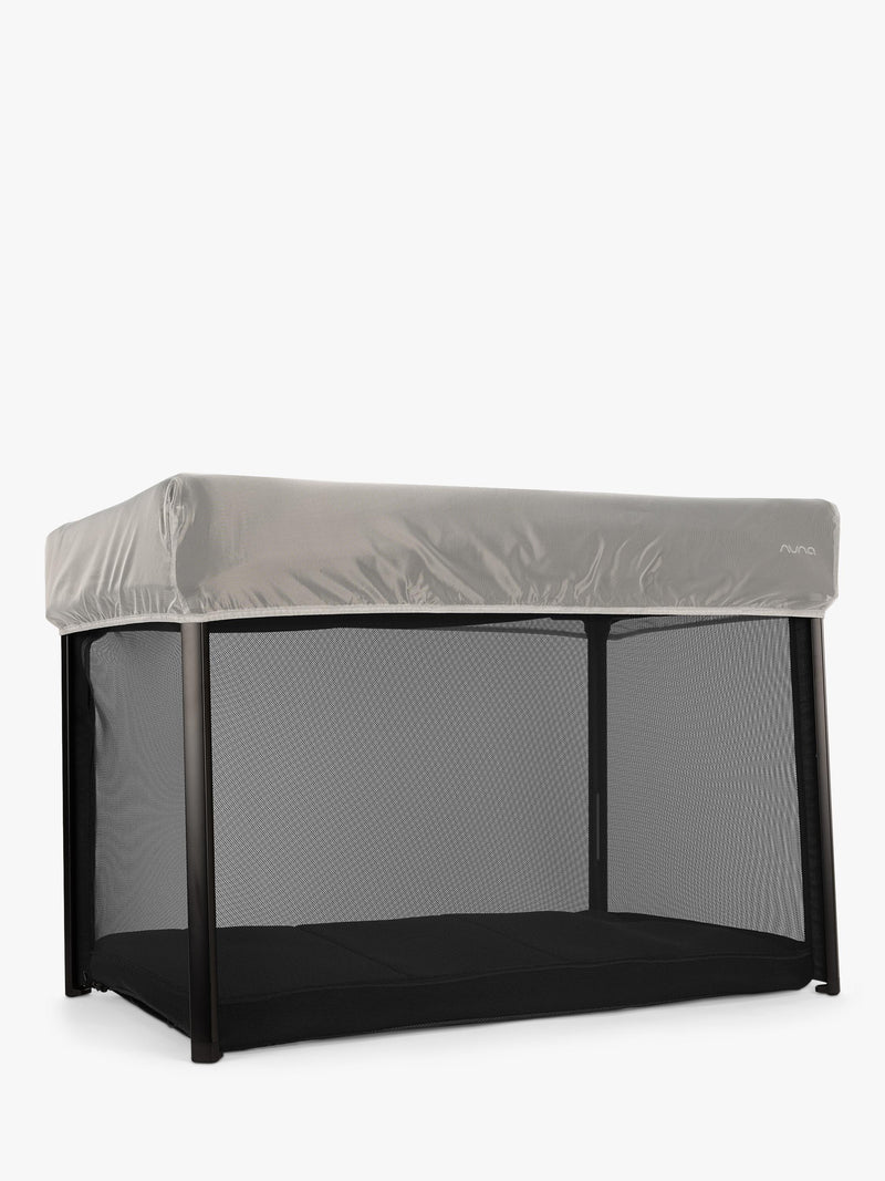 Nuna travel cot in Caviar, imported from the UK