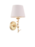 Laura Ashley Halton wall light gold, UK version