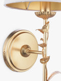 Laura Ashley Halton wall light gold, UK version