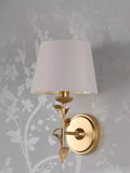 Laura Ashley Halton wall light gold, UK version
