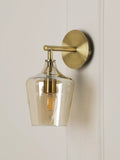 Laura Ashley Ockley wall light antique brass, imported from the UK