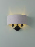 Laura Ashley Sorrento double wall light black - British product