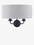 Laura Ashley Sorrento double wall light black - British product