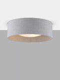 Laura Ashley Bacall Oatmeal flush ceiling light, UK version
