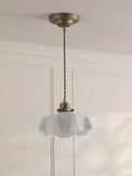 Laura Ashley Banham pendant ceiling light antique brass - British product
