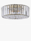 Laura Ashley Fernhurst flush ceiling light antique brass, imported from the UK