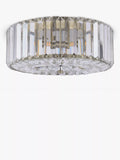 Laura Ashley Fernhurst flush ceiling light antique brass, imported from the UK