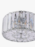 Laura Ashley Fernhurst flush ceiling light polished chrome (British brand)