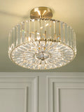 Laura Ashley semi-flush ceiling light antique brass 3 bulb, imported from the UK