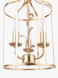 Laura Ashley Halton 3 arm pendant light gold (British brand)