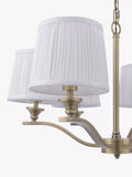 Laura Ashley Hemsley 6 arm ceiling light antique brass - UK version