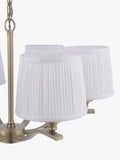 Laura Ashley Hemsley 6 arm ceiling light antique brass - UK version