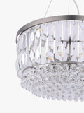 Laura Ashley Rhosill chandelier pewter 48cm - British product