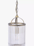 Laura Ashley Sutton pendant light antique brass (British brand)