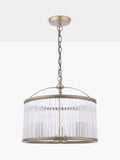 Laura Ashley pendant light antique brass 38cm (British brand)